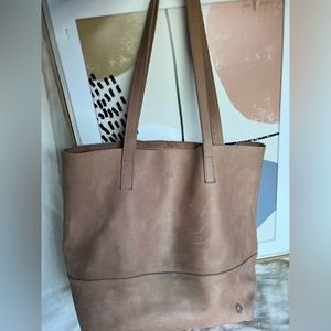 ABLE Leather Tote Bag CBR
